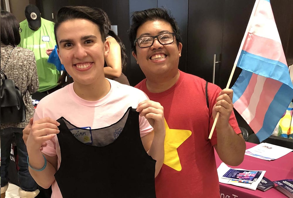 Free chest binders for trans folks who need them Point of Pride